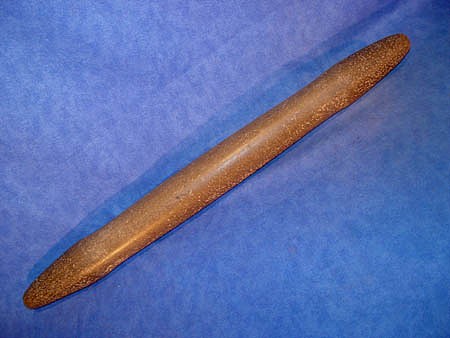 11 - Prehistoric Artifacts, Roller pestle with high polish in Mint condition