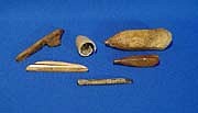 EskimoMisc Artifacts Ivory Bone Metal Wood type