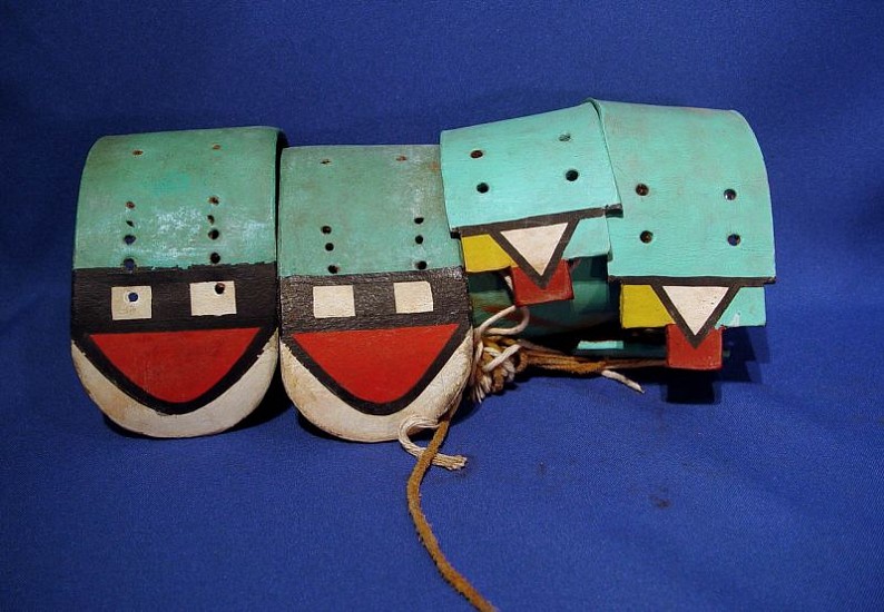 13 - Miscellaneous, Hopi Painted Arm Bands
1940-1950