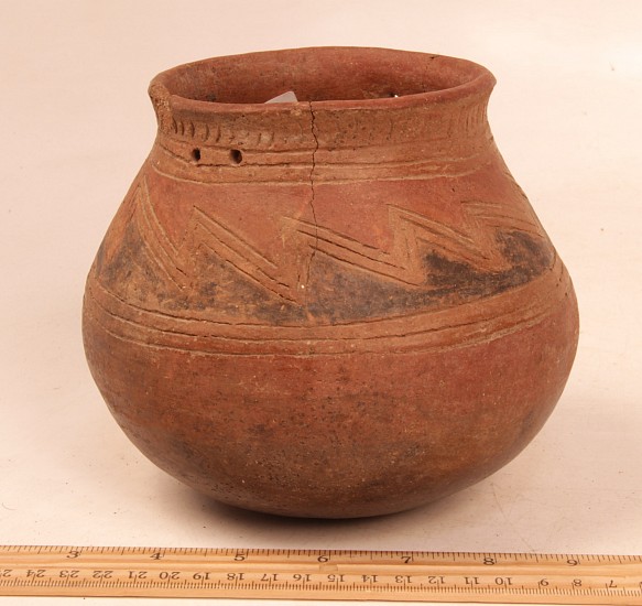 03 - Pueblo Pottery, Casas Grande Pottery Bowl 6 1/2" x 6"